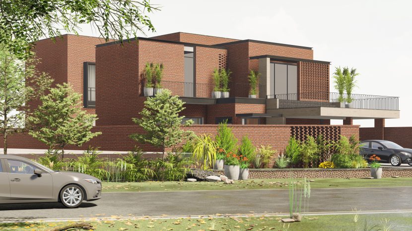 1 Kanal House Construction at Sui Gas Society Lahore